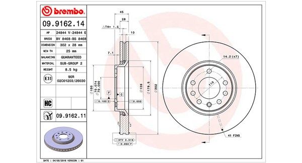 MAGNETI MARELLI Jarrulevy 360406008200